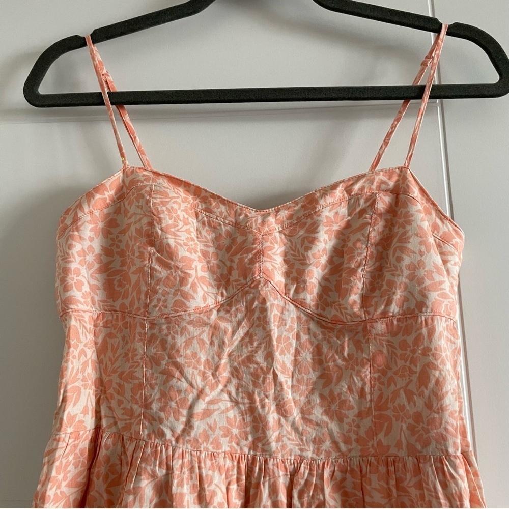 Sweetheart Neckline Bustier Floral Flare Mini Dress - Picture 2 of 10